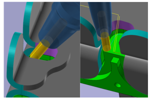 Zone "trou de souris"
