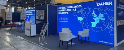 Le stand Daher au salon SITL 2026